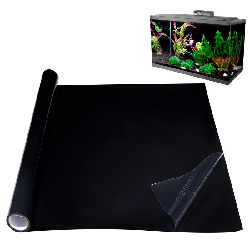 Aquarium Fish Wallpaper - Black Aquarium Background Wallpaper PVC Fish