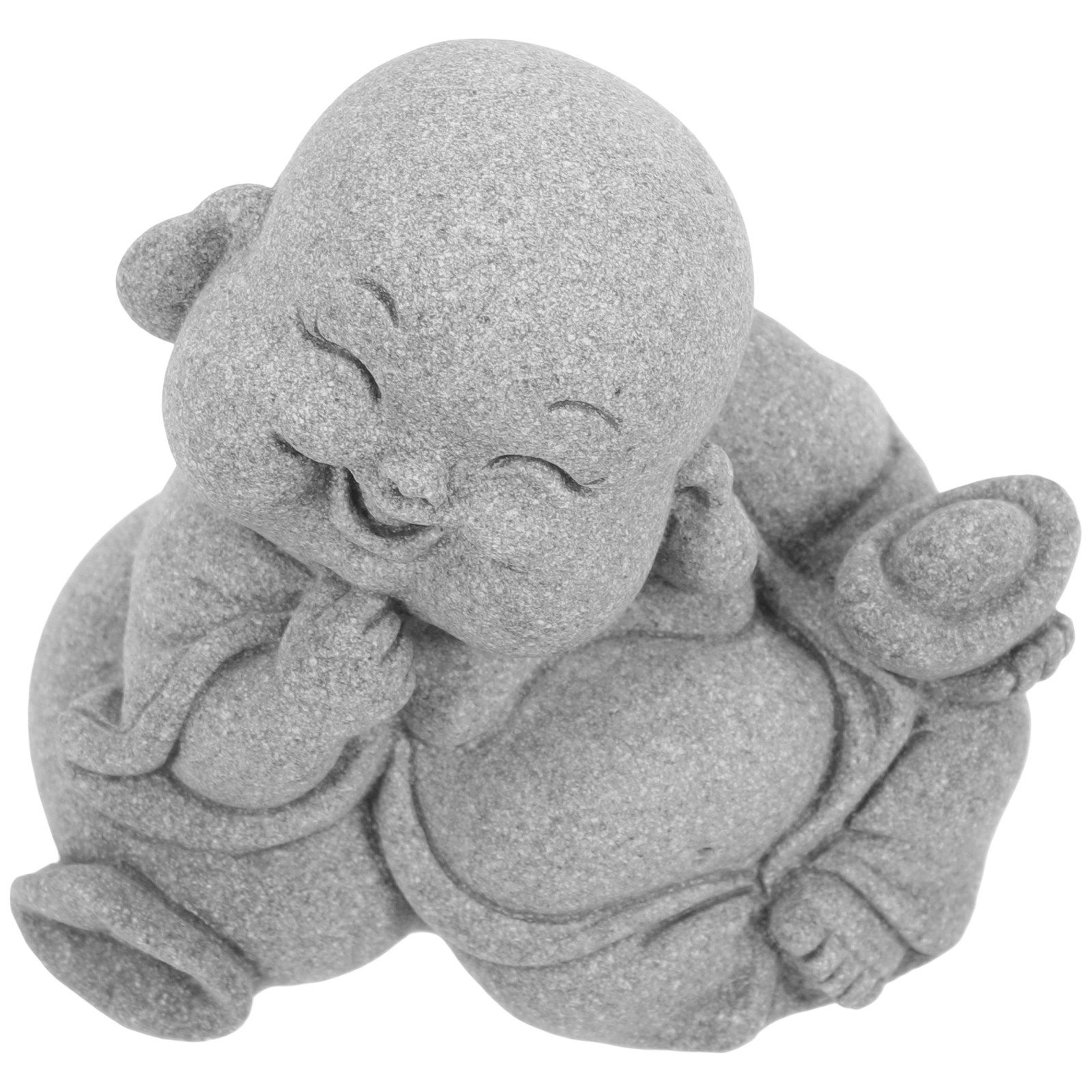 Aquarium Fish In - Buddha Statue Garden Sculpture Smooth Delicate