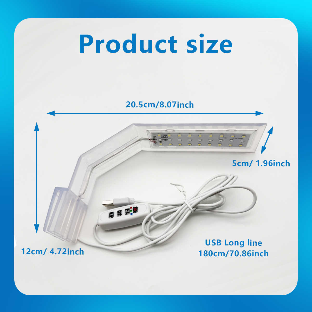 Super Slim LED Aquarium Light  - Aquarium Fish Light Lamp review and price