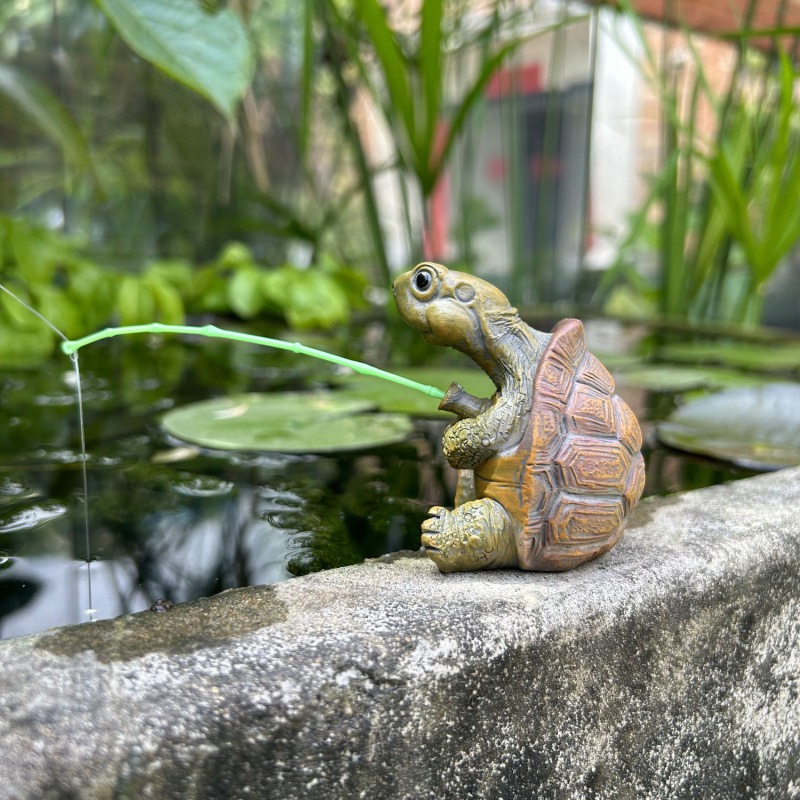 Turtle fishing fish tank aquar - Aquarium Fish Land review and price