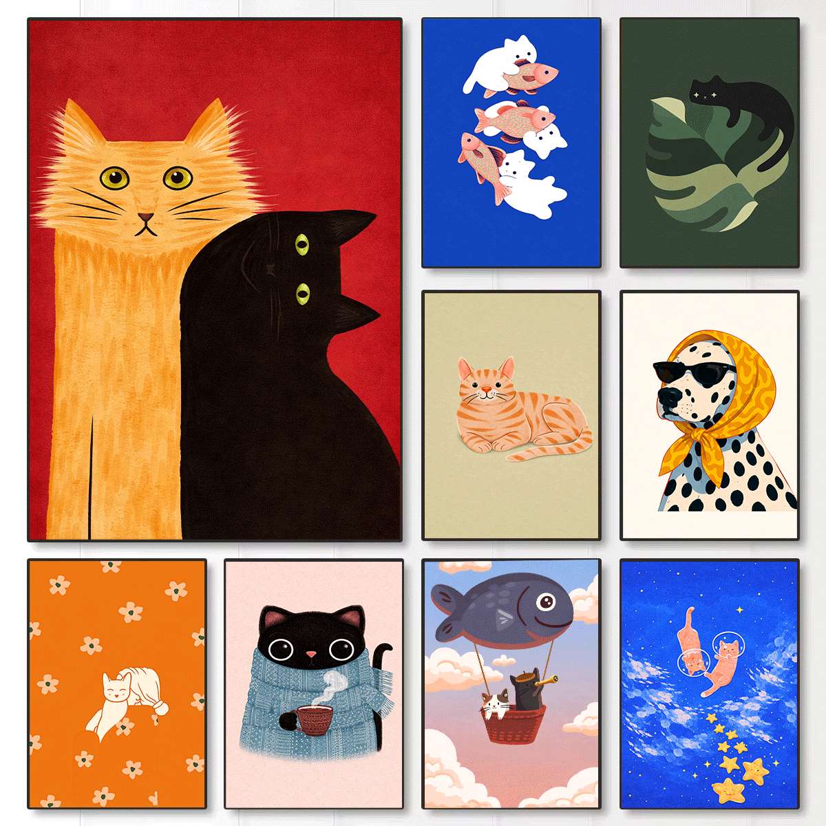 Watercolor Kittens Print Cat a - Live Plant Fertilizer review and price