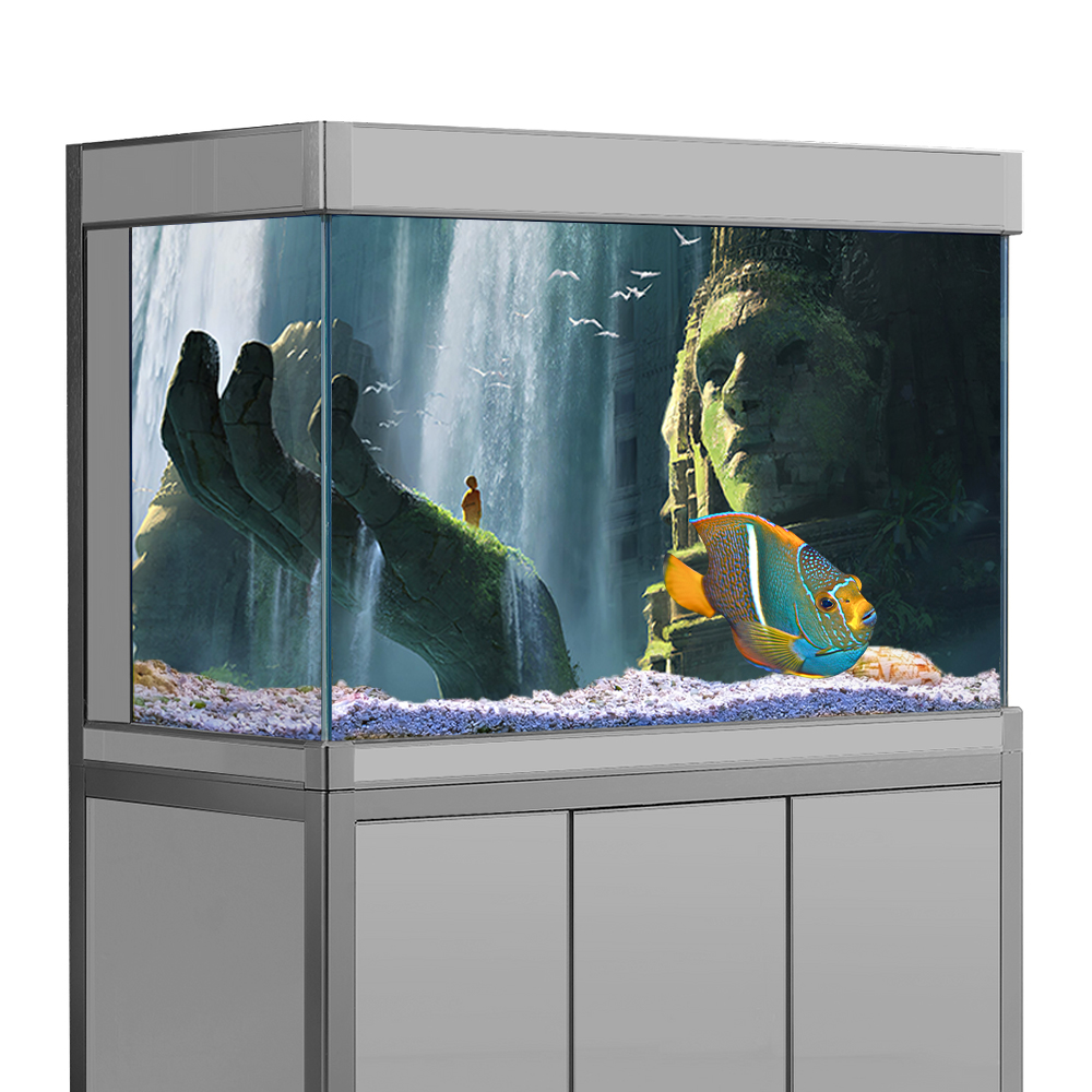 Fish Tank Background Sticker,  - Aquarium Fish Wallpaper review and price
