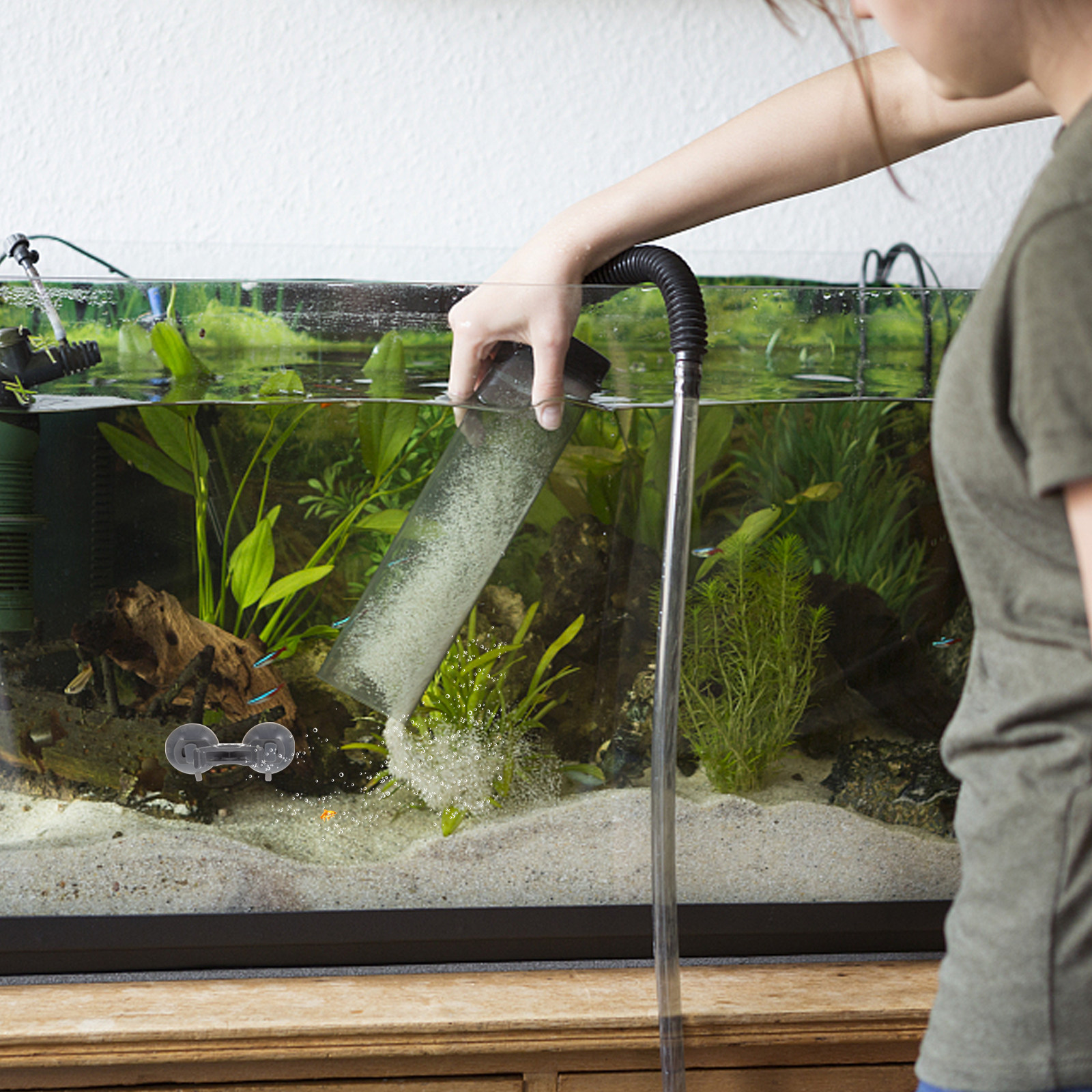 2Pcs Plastic Fish Tank Lamp Br - Aquarium Fish Light Lamp review and price