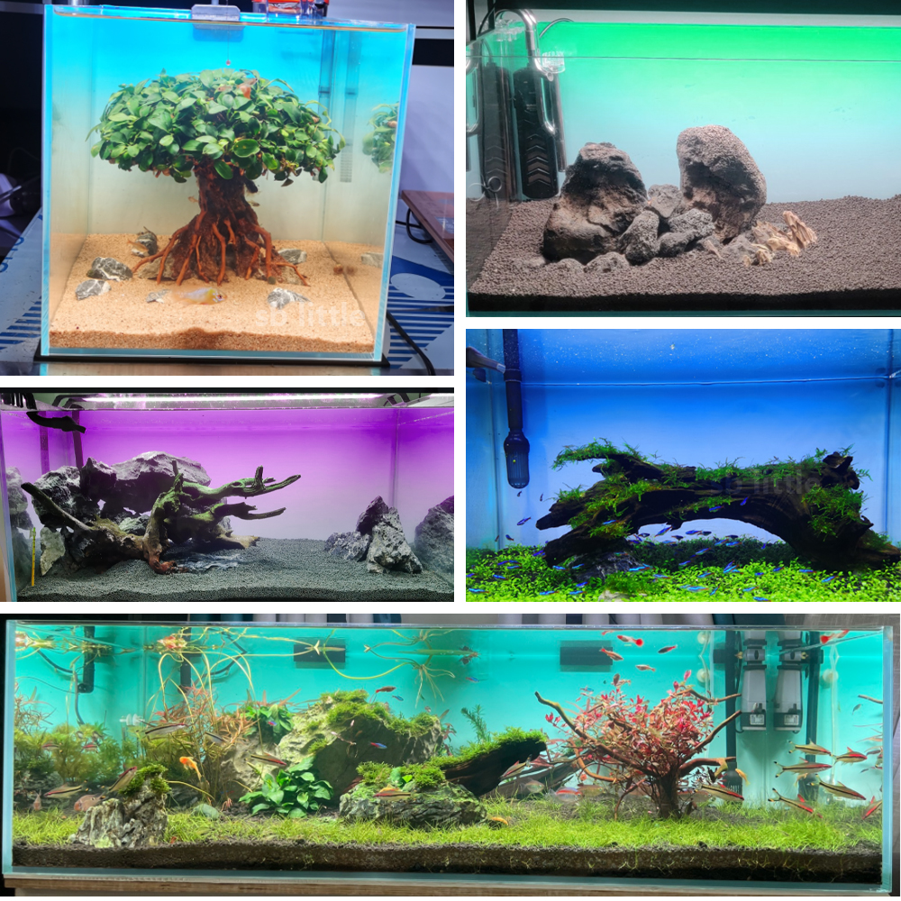 Fish Tank Background Sticker W - Aquarium Fish Wallpaper review and price