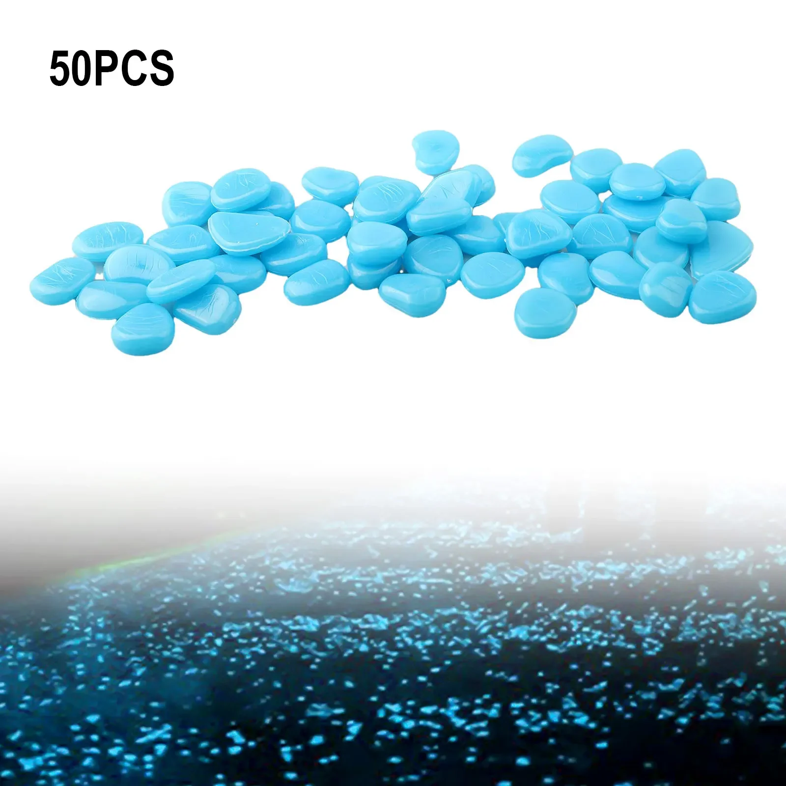 50PCS/Set Glow In The Dark Peb - Aquarium Fish Land review and price