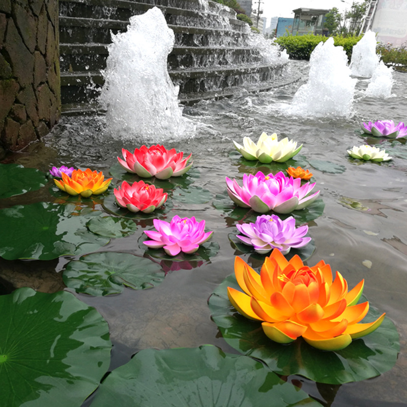 10cm/18cm Artificial Lotus Fak - Aquarium Fish Land review and price