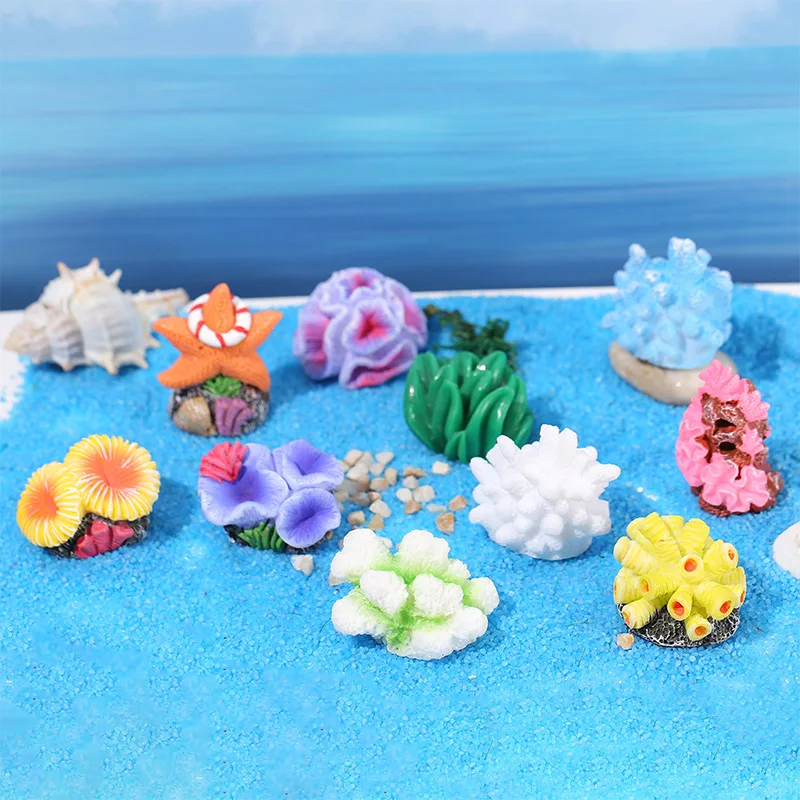 Colorful Resin Aquarium Mini A - Aquarium Mini Fish review and price