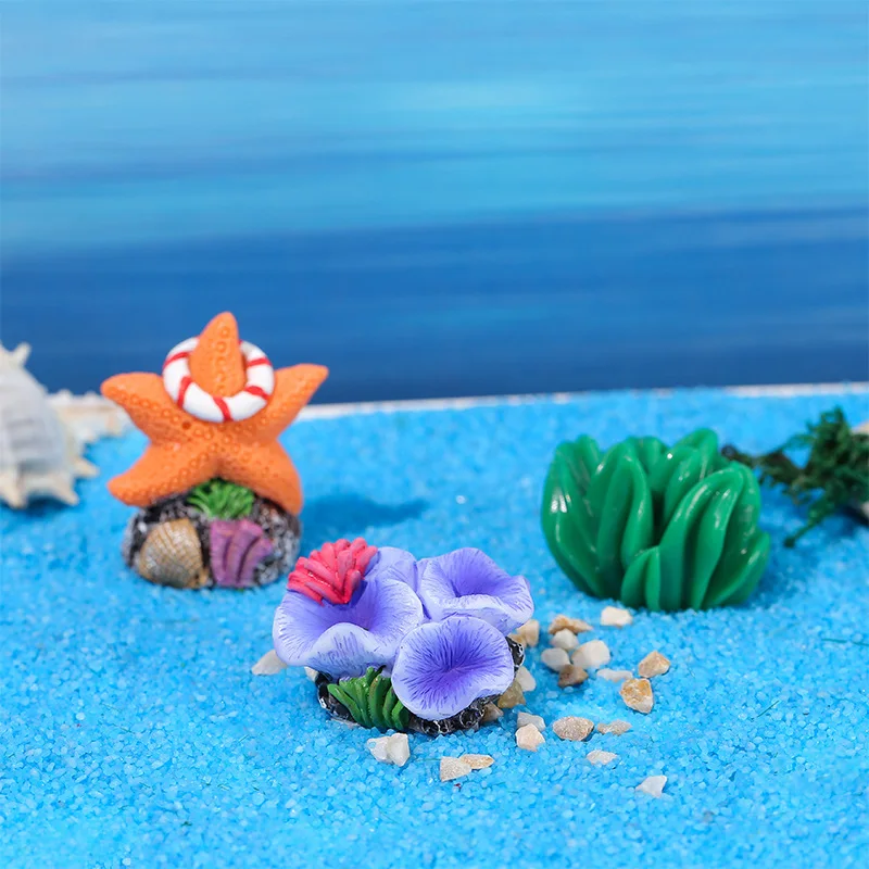 Colorful Resin Aquarium Mini A - Aquarium Mini Fish review and price