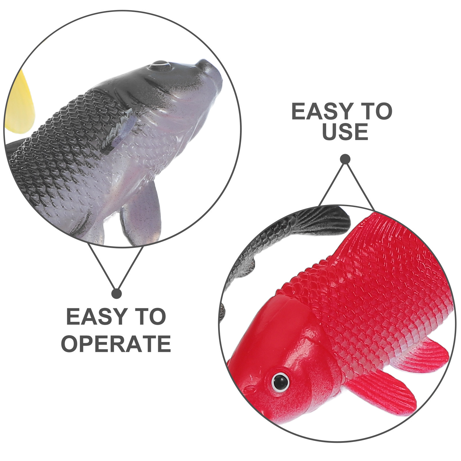 3pcs Fish Crafts Toys Realisti - Aquarium Mini Fish review and price