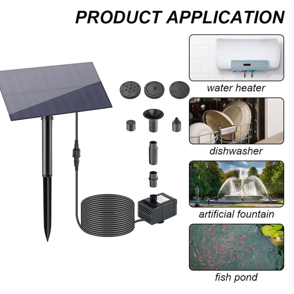 5W 5V Solar Water Pump Garden  - Aquarium Fish Land review and price
