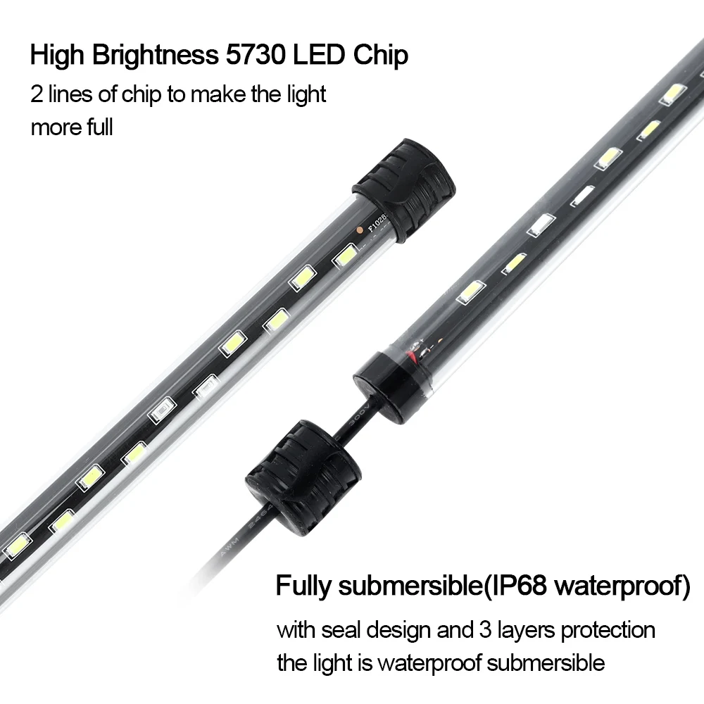 58CM  Aquarium Light LED Plant - Aquarium Fish Light Lamp review and price