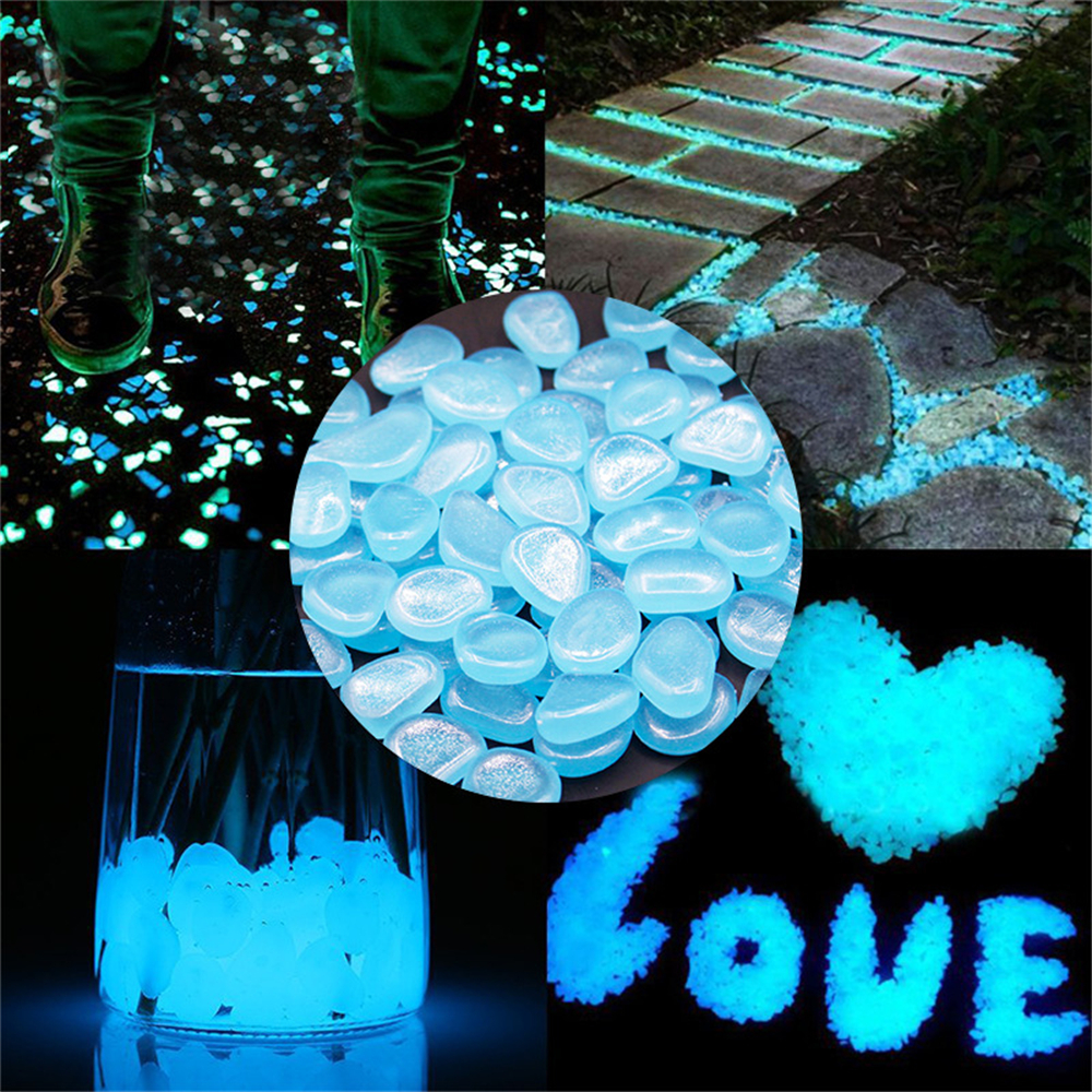 50pcs Luminous Stone Fluoresce - Aquarium Fish Land review and price