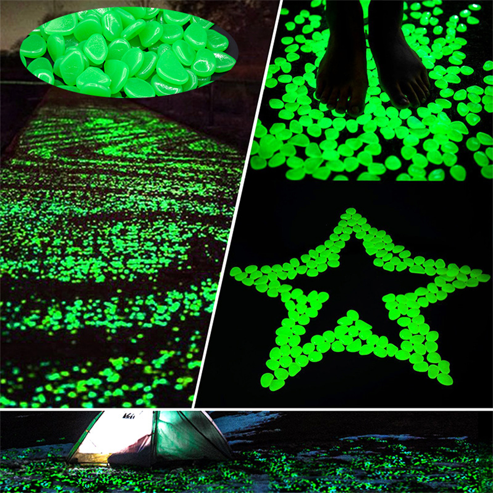 50pcs Luminous Stone Fluoresce - Aquarium Fish Land review and price