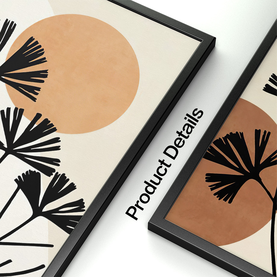 Boho Abstract Canvas Painting  - Live Plant Fertilizer review and price