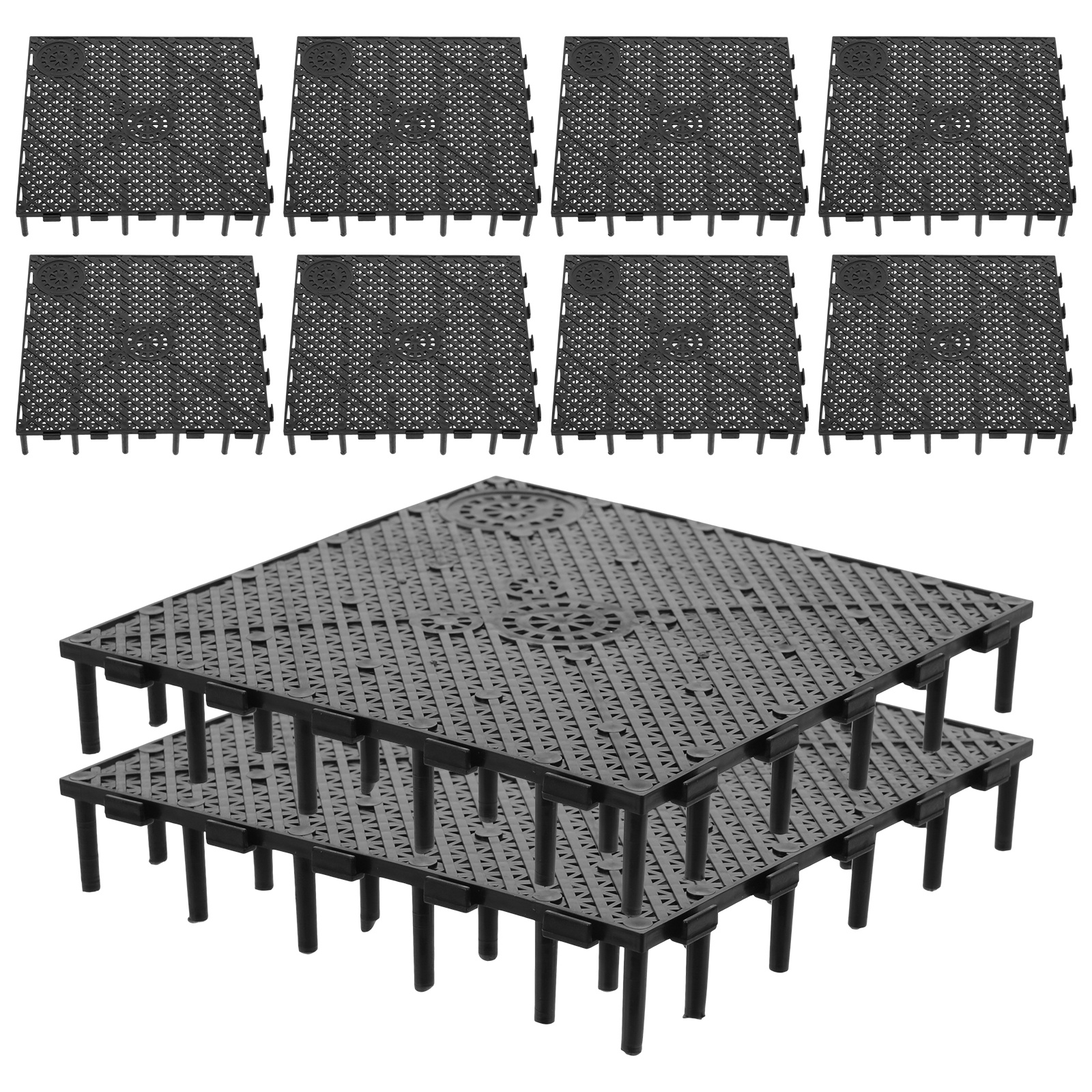 10Pcs Black PVC Fish Tank Bott - Aquarium Fish Reproduction review and price