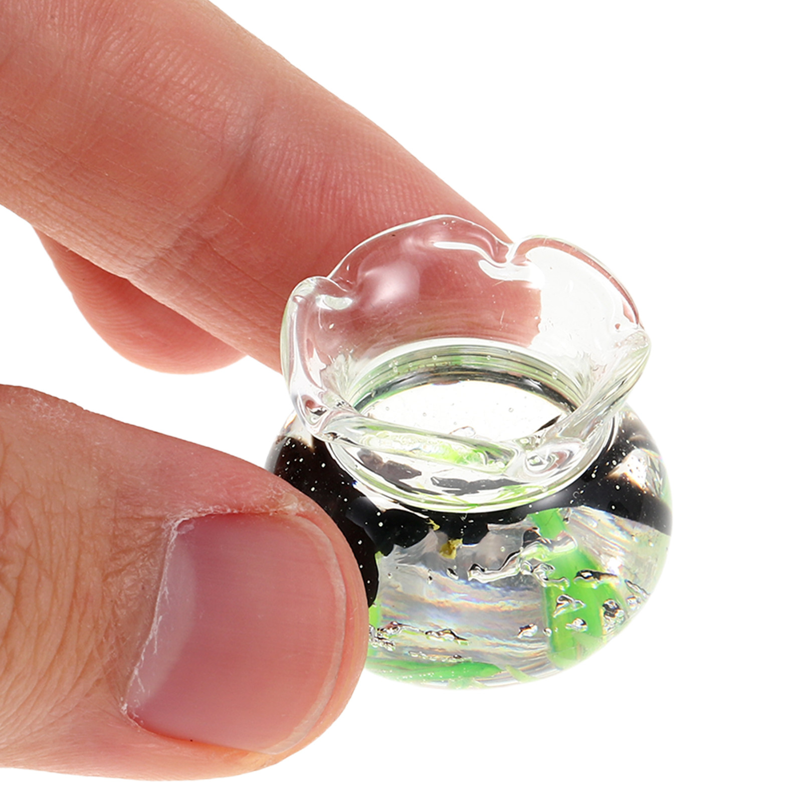 Miniature Resin Fish Bowl Roun - Aquarium Mini Fish review and price