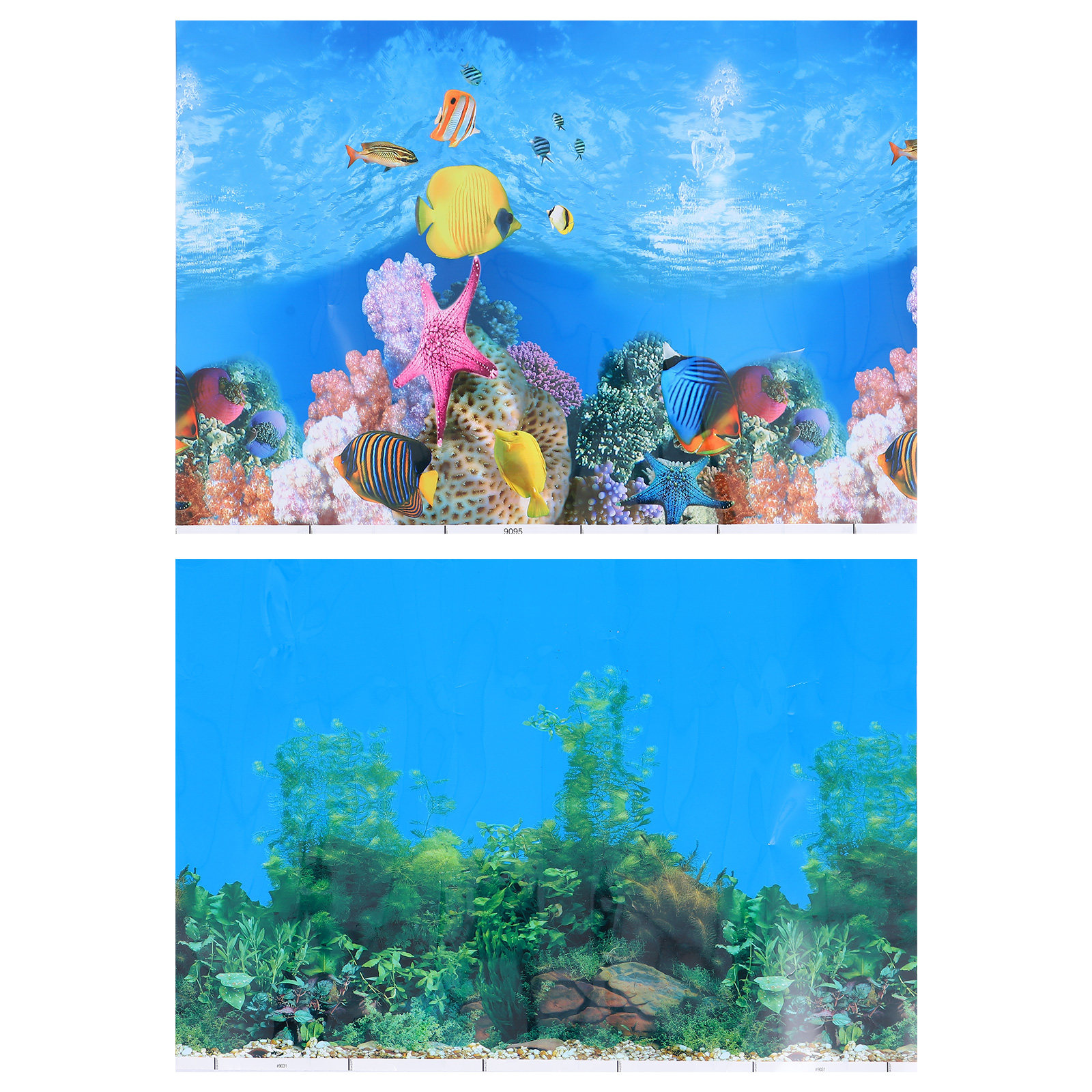 2Pcs Fish Tank Background Pape - Aquarium Fish Wallpaper review and price