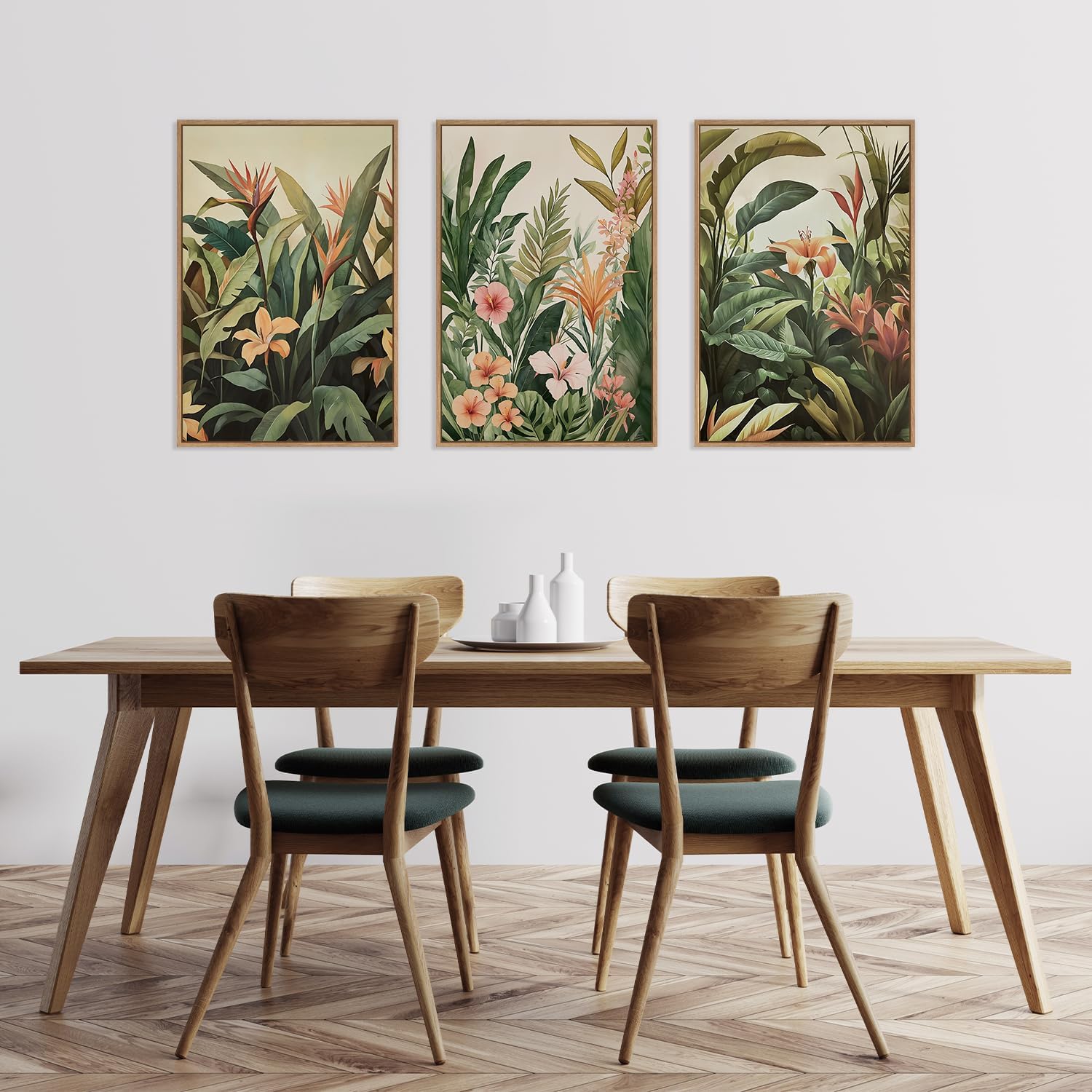 3pcs/set frameless Canvas Pain - Live Plant Fertilizer review and price